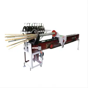 Automatic Bamboo Splitting Breaking Cutting Machine / Auto Bamboo Splitter Cutter
