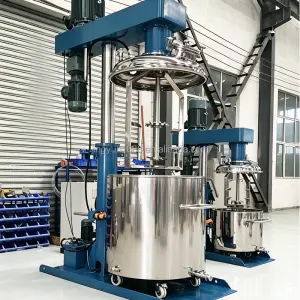 Vacuum mixer, concentric double shaft mixer latex paint double shaft multifunctional mixer