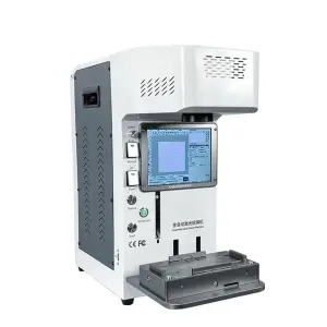 TBK-958B iPhone Back Glass Fiber Laser Marking Machines for iPhone 8 X 12 13 14 Promax Repair Broken Back Glass Removal