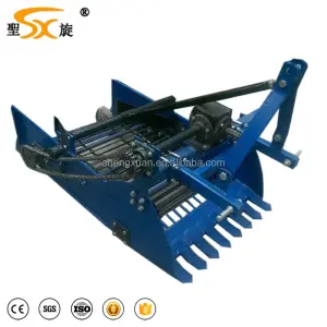 High Quality SX Potato Harvester for Carrots Onions-Long-lasting Farm Machine One Year Warranty Gear Drive 650mm Working Width