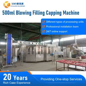 500ml Blowing Filling Capping Machine for Mineral Water/tea Drinks/fruit Juice/functional Drinks/carbonated Drinks