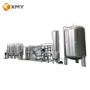 Water Treatment Plant Filter Bottling Filling Line Equipment