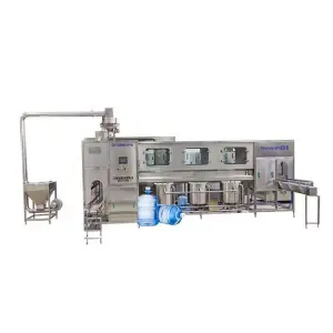 Complete 5 Gallon 20L Bottle Water Filling Production Line Mineral Water Filling Machine Filling Packing Line