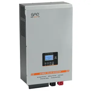 10kw Single Phase 220V Hybrid Solar Inverter Pure Sine Wave Inverter Built in MPPT Controller
