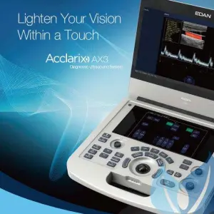 Edan AX3 4D Ultrasound Machine Digital Color Doppler Ultrasonic System
