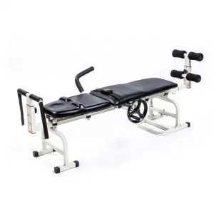 MSLHWTR13 Rehabilitation Physiotherapy Equipment Lumber Spinal Traction Bed