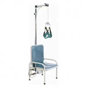 Cervical and Lumbar Traction Bed & Cervical Vertebra Traction Chair CE Certified Metal with Adjustable Traction and Angle