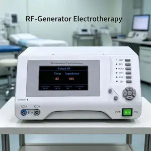 Portable Medical RF Lesion Generator with 2-Channels and RF Thermocouple Electrode to Treat Pain