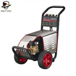 Hot Sales Electric Commercial Industrial Stainless Steel Shell High Pressure Car Wash Machine