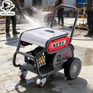 3HP 2.2KW 100bar 1500 psi 4gpm Pressure Washer Plunger Type Best Car Wash Machines