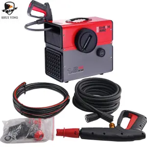 Professional 1800W 220V Mini Portable Car Wash Machine 150bar Multi-Functional Home Use High Pressure Cleaners