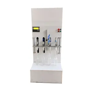 KET Semi-automatic Vertical Liquid Filling Machine Derusting Agent Cleaning Agent Liquid Filling Machine