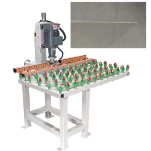 Single Head Glass Edge Grinding Machine Glass Straight Line Round Edge Machine Glass Chamfering Machine