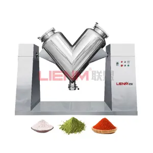 Guangzhou LIENM New Generation V Shaped Powder Mixing Machine Powder Granule for General Purpose Powder Mixing Machine
