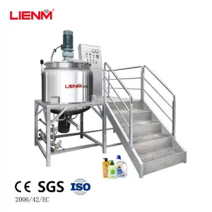 High Quality Mixing Equipment Liquid Soap Making Machine Stainless Steel Liquid Detergent Shampoo Mixing Machine