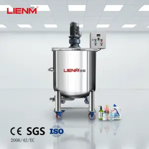 Factory Price Liquid Soap Shampoo Mixing Tank Making Machine Ss Shampoo Blending Mixer Shampoo Mixing Tank 500 l