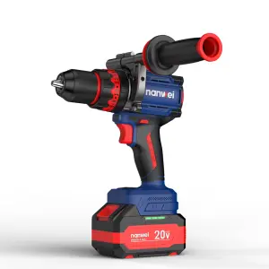 NANWEI High-Torque 160N.m Cordless Brushless Impact Drill Set 1/2 Inch Wireless Screw Drivers