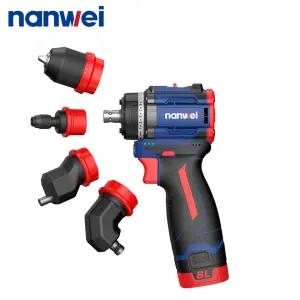 NANWEI Electric Drill Set 4-in-1 Brushless Combo Kit Wholesale Factory Direct Power Drill Set