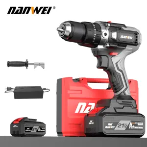 NANWEI Factory Direct Selling Low Price Professional Power Drills 13mm Portable Cordless Drill