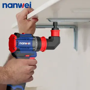 Cordless Electric Screwdriver Multi-Head Power Drill Set Power Tool Battery Drill Impact Wrench Brushless Motor Tool Set