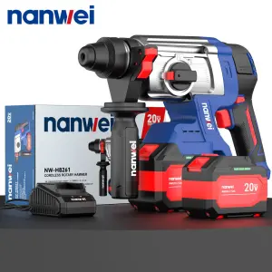 Nanwei Industrial Ce 20v Li-ion Brushless Power Cordless Hammers Rotary Hammer Drill