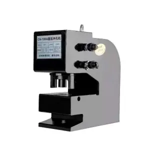 CH-100A Hydraulic Steel Punching Machine 100Ton Black ODM Supported