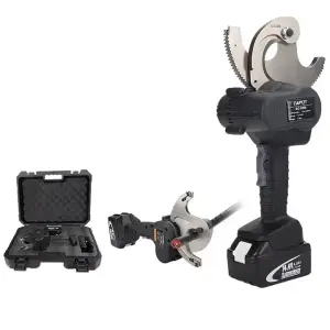 EC-50 EC-65 Battery Powered Electric Cordless Hydraulic Cable Cutter Tool Ratchet Max 65 mm Cu Al Cable Wire Scissors