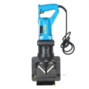 JP-60 Electric Angle Cutting Machine Hydraulic Rebar Cutting Tool 1200W 110V-230V 60x60mm Max Cut Size 21KG Gross Weight