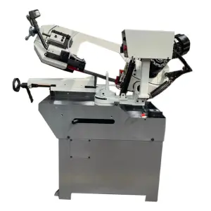 Small Mini China Electric Cutting Pipe Steel Manual Metal Cutting Band Saw Machine
