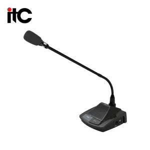 ITC TS-0602 High Integration Conference Microphone Digital Desktop Discussion Conference Voting System Chairman/Delegate Unit