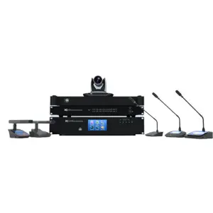 ITC Audio and Video Conference Device Equipment With Speaker Camera Tracking and Ultra