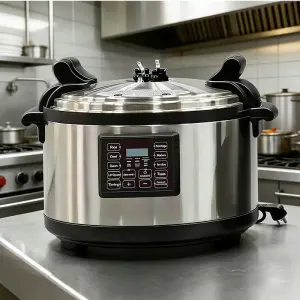 Commercial Kitchen Equipment 60L Electric Pressure Cooker 64 Quart Smart Pot Cooking Chicken Beef Mutton Camel Meat