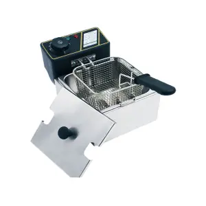 High Quality Rotisserie Griddle Electric Double Tank Oil 0.5L 1.5L 2L 2.5L Mini Broasted Chicken Fryer