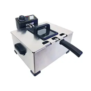 Table Type Medium Garlic Deep Fryer Standing Chicken Vegetable Electromagnetic Fryer in Restaurant