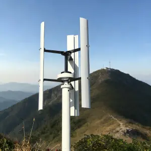1000W-10KW 220V 12V 24V 48V Vertical Wind Power Generator 3-Phase Maglev Turbine for Outdoor Application