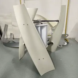2000W 12V/24V/48V Vertical Axis 3 Phase Neodymium Permanent Magnet Wind Turbine, Off-Grid Energy System