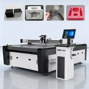 Carbon Fiber Glass Fiber Composite Materials Cutter Cnc Oscillating Knife Foam EVA Cutting Machine with Multi-functional Head