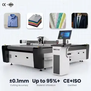 Yonsei Fabric Cutting Table Multi Layers Automatic Table Fabrics Digital Cutting Machine