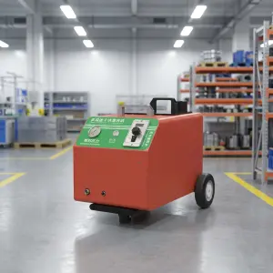 YUNRIVO 250W Easy-Move G6 Dry Ice Blasting Machine Electric High Pressure Cleaner 2kg Capacity 1 Year Warranty New Car Cleaning