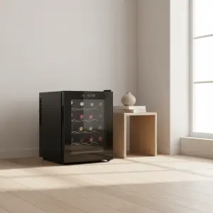 46L 20 Bottle Wine Fridge Wine Refrigerator Home Bar Red White Wine Storage