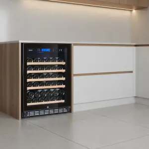 Modern Wine Cabinet 135L 46 Bottles Cooling System Wine Cellar Freestanding Home bar Wine Cabinet