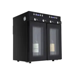 Bar Automatic 4 Bottles Red Wine Dispenser Machine Bar Wine Cooler Fridge