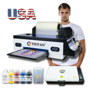 New Version Home Dtf Printer With Stand Dtf Printers Machine A3 Xp600 Uv Dtf Printer With Varnish Function