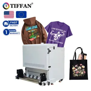 New Tiffan 60cm DTF Printer Powder Drying Shaking Machine for School Uniform Customization with 1 Year Warranty