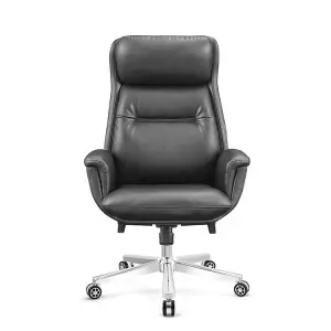 Cheap Massage Soft Ergonomic Office Furniture Executive Recliner boss Chairs Luxury Black PU Leather Office Chair