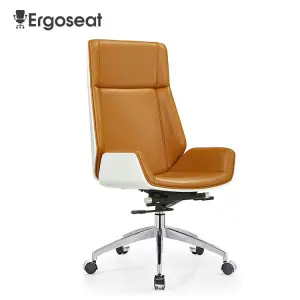 Sillas De Oficina Grandes Presidenciales Foshan Recliner Luxury Modern Manager Work Leather Ergonomic Executive Office Chair