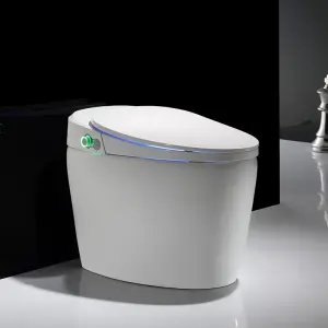 Top Quality Auto Operation Sensor Intelligent Bidet Electronic Ceramic Wc Sanitary Ware One Piece Smart Toilet for Bathroom