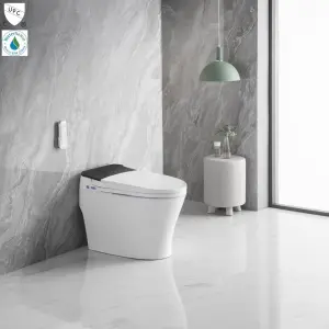 Health Life Good Quality Safe Wc Piss Intelligent Water Closet Bathroom Floor Mounted Automatic Self-clean Smart Ceramic Toilet