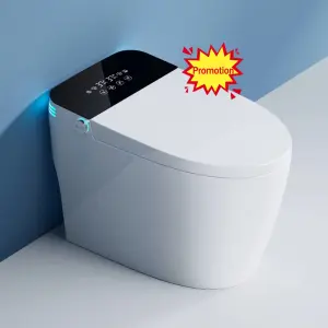 Intelligent Porcelain Cheap Price Water Closet Automatic Toilet Bowl Bathroom One Piece Ceramic Smart Toilet Commode