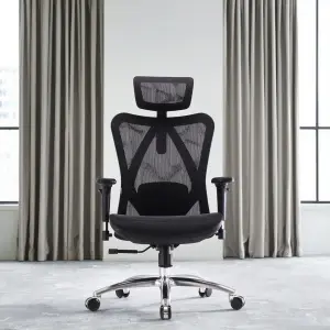 Chairs Wholesale SIHOO M57 Mesh Task Chair Massage Back Rest Swivel Ergonomic Office Office Seat Back Support